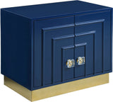 Cosmopolitan Acrylic Contemporary Side Table with Gold Stainless Steel Base for Chic Room Decor