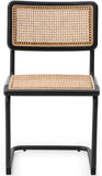 Kano Natural Rattan Mid Century Modern Dining Chair - Stylish Accent for Contemporary Spaces