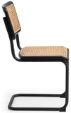 Kano Natural Rattan Mid Century Modern Dining Chair - Stylish Accent for Contemporary Spaces