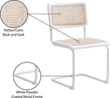 Kano Natural Rattan Mid Century Modern Dining Chair - Stylish Accent for Contemporary Spaces