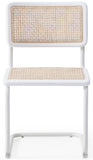 Kano Natural Rattan Mid Century Modern Dining Chair - Stylish Accent for Contemporary Spaces