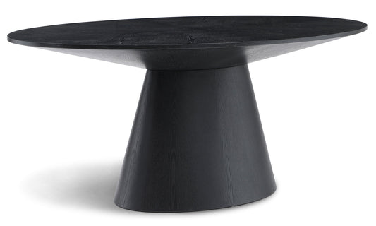 Gavin Oval Dining Table - Mid-Century Modern Design in White Oak for Stylish Dining Spaces
