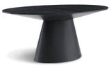 Gavin Oval Dining Table - Mid-Century Modern Design in White Oak for Stylish Dining Spaces
