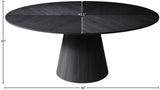 Gavin Oval Dining Table - Mid-Century Modern Design in White Oak for Stylish Dining Spaces