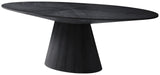 Gavin Oval Dining Table - Mid-Century Modern Design in White Oak for Stylish Dining Spaces