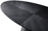 Gavin Oval Dining Table - Mid-Century Modern Design in White Oak for Stylish Dining Spaces