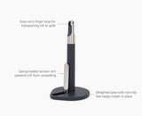 Hold™ Grey Kitchen Roll Holder