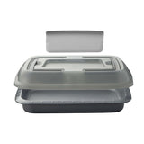 BergHOFF GEM Non-Stick Covered Cake Pan with Slicer