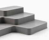 CupboardStore™ Expandable Grey Tiered Organiser