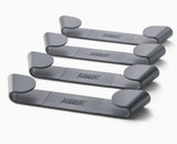 CupboardStore™ Set of 4 Grey Pan Lid Holders