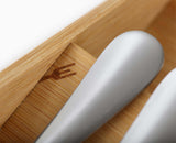 DrawerStore™ Bamboo Large Cutlery Organiser