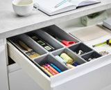 Blox™ 7-piece Grey Drawer Organiser Set
