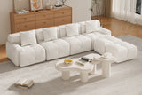 NEXO 135" 4-Seater Sofa with 2 Ottomans