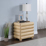 Maverick Side Table - Exquisite Ash Veneer Night Stand with Timeless Elegance for Any Room Decor