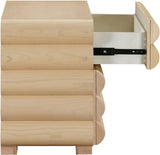 Maverick Side Table - Exquisite Ash Veneer Night Stand with Timeless Elegance for Any Room Decor