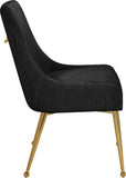 Ace Velvet Dining Chair Set (Set of 2)