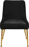 Ace Velvet Dining Chair Set (Set of 2)