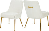 Ace Velvet Dining Chair Set (Set of 2)