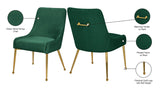 Ace Velvet Dining Chair Set (Set of 2)