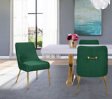 Ace Velvet Dining Chair Set (Set of 2)