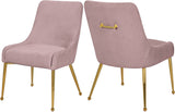 Ace Velvet Dining Chair Set (Set of 2)