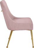 Ace Velvet Dining Chair Set (Set of 2)