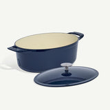MADE IN Oval Enameled Cast Iron Dutch Oven