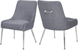 Ace Velvet Dining Chair Set (Set of 2)