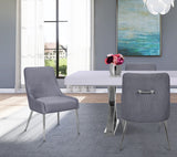Ace Velvet Dining Chair Set (Set of 2)