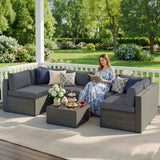 All Weather Outdoor 7-Piece Patio Furniture Set