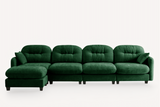 MOLLY 140" 4 Seater Sofa with 1 Ottoman