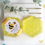 Honey Scented Honeycomb Soap Favors Set of 4