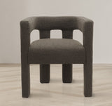 Athena Contemporary Accent Chair - Elegant Minimalist Design for Dining and Relaxation Comfort