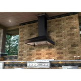 ZLINE 48" Oil-Rubbed Bronze Wall Range Hood, 8667B-48