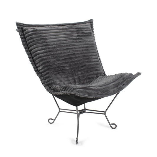 Puff Chair Shar Pei Charcoal/Black
