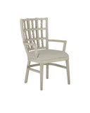 Norene Gray Armchair, Demetria Parchment