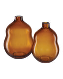 Amber & Gold Peking Medium Double Gourd Vase