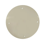 Round Scalloped Riviera Tray - Taupe
