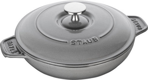 STAUB Cast Iron 7.9-inch Round Covered Baking Dish
