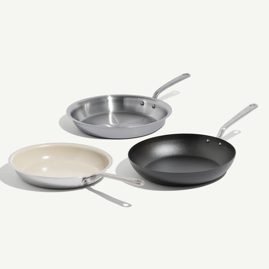 MADE IN Multi-Material Frying Pan Set