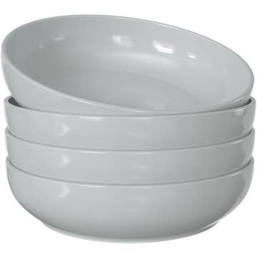 Kook Ceramic Pasta Bowls 40 oz, Set of 4