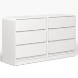 Modern Storage 3-Drawer Nightstand (Set of 2)