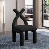 Xena Accent Chair – Luxurious Boucle Fabric, Solid Wood Frame, Contemporary Design for Elegant Spaces