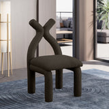 Xena Accent Chair – Luxurious Boucle Fabric, Solid Wood Frame, Contemporary Design for Elegant Spaces