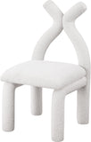 Xena Accent Chair – Luxurious Boucle Fabric, Solid Wood Frame, Contemporary Design for Elegant Spaces