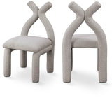 Xena Accent Chair – Luxurious Boucle Fabric, Solid Wood Frame, Contemporary Design for Elegant Spaces
