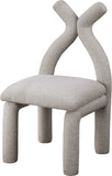 Xena Accent Chair – Luxurious Boucle Fabric, Solid Wood Frame, Contemporary Design for Elegant Spaces