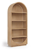 Hearth - Oak Veneer And Solid Wood Bookcase