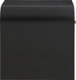 Artisto Elegant Ash Veneer Contemporary End Table with Stylish Storage & Dual Handle Options