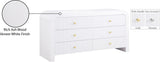 Artisto Contemporary Dresser with Rich Ash Veneer Finish and Versatile Handle Options for Storage